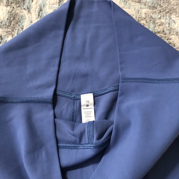 Lululemon Align Brilliant Blue NWT 25” 7/8 sz10 - Picture 3 of 8